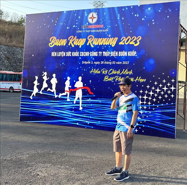 Công ty Thủy điện Buôn Kuốp tổ chức giải chạy bộ rèn luyện sức khỏe trong CBCNV (BUON KUOP RUNNING 2023) (27/02/2023)