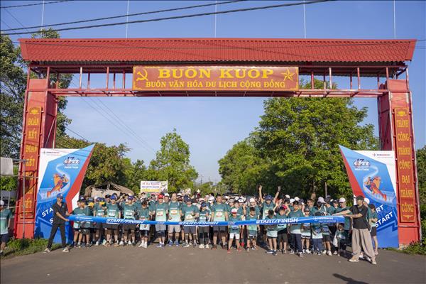 GIẢI CHẠY BỘ KỶ NIỆM 17 NĂM THÀNH LẬP CÔNG TY THỦY ĐIỆN BUÔN KUỐP: CHINH PHỤC CUNG ĐƯỜNG NHÀ MÁY BUÔN KUỐP – THÁC DRAY NUR
