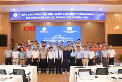 CÔNG TY THỦY ĐIỆN BUÔN KUỐP TỔ CHỨC ĐÀO TẠO ỨNG DỤNG AI NÂNG CAO HIỆU SUẤT LÀM VIỆC
