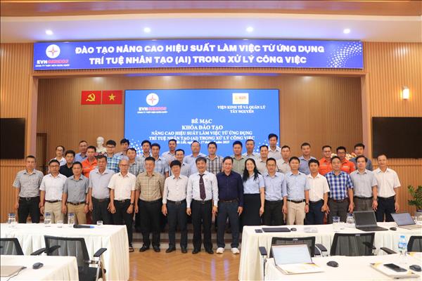 CÔNG TY THỦY ĐIỆN BUÔN KUỐP TỔ CHỨC ĐÀO TẠO ỨNG DỤNG AI NÂNG CAO HIỆU SUẤT LÀM VIỆC