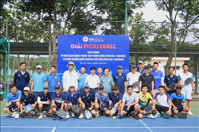 SÔI NỔI GIẢI PICKLEBALL CÔNG TY THỦY ĐIỆN BUÔN KUỐP: NƠI TINH THẦN ĐOÀN KẾT THĂNG HOA